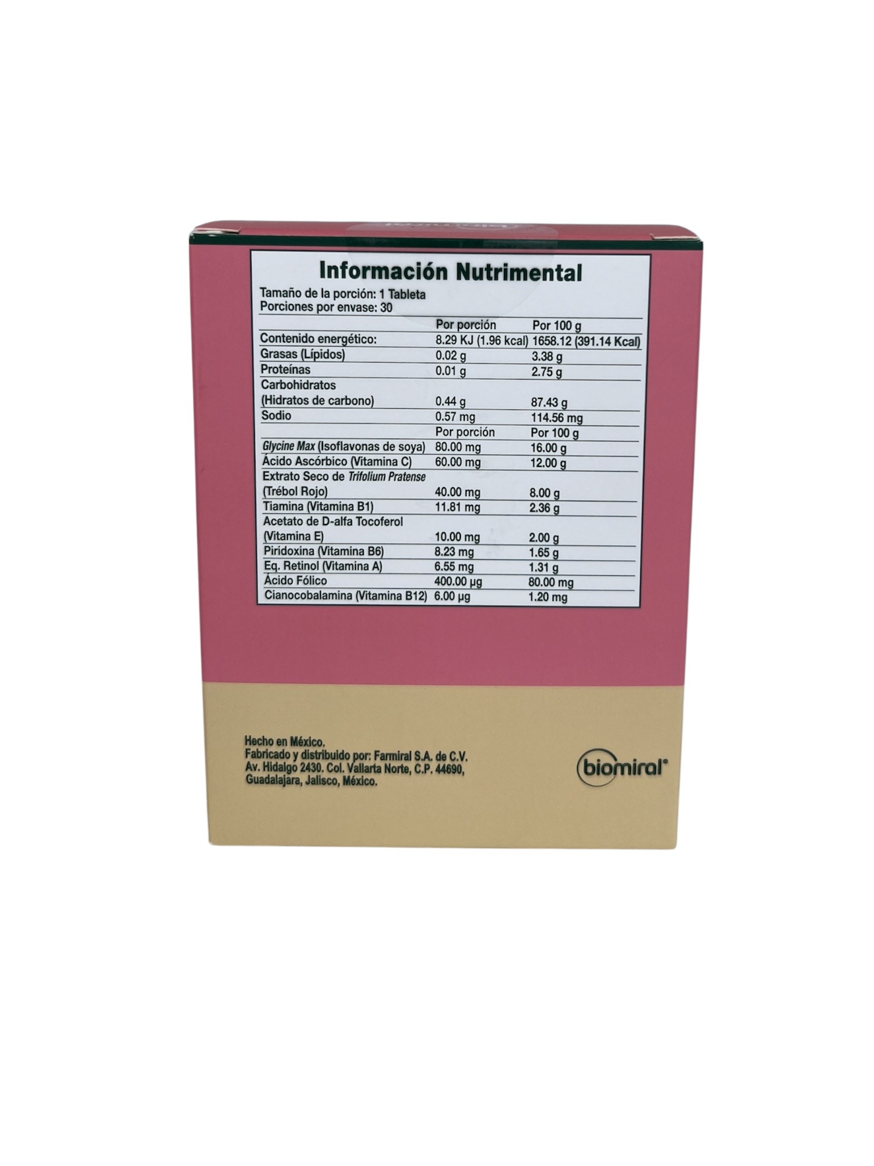 Pleniform 40 (Isoflavonas de Soya, Trébol Rojo y Vitaminas) - Imagen 2