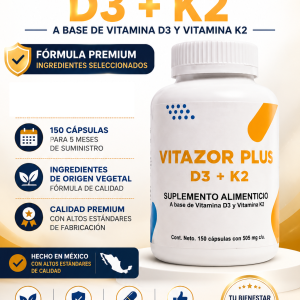 VITAZOR PLUS D3 + K2