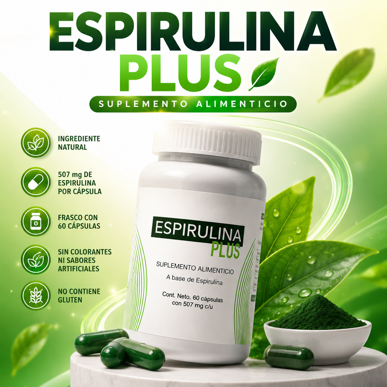 Espirulina Plus