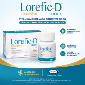 Lorefic D (Colecalciferol 4000 UI)